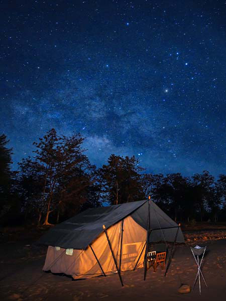 Camping in Satpura National Park