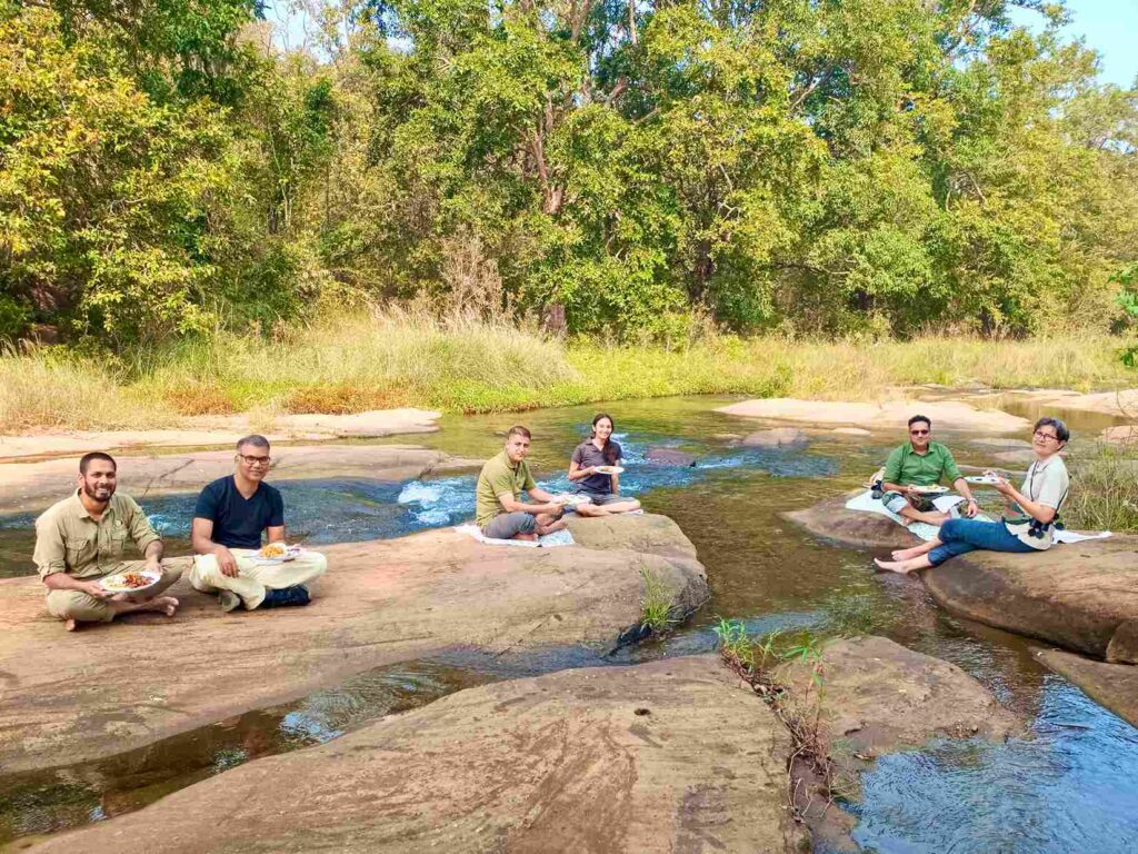 Picnic Lunch by the river