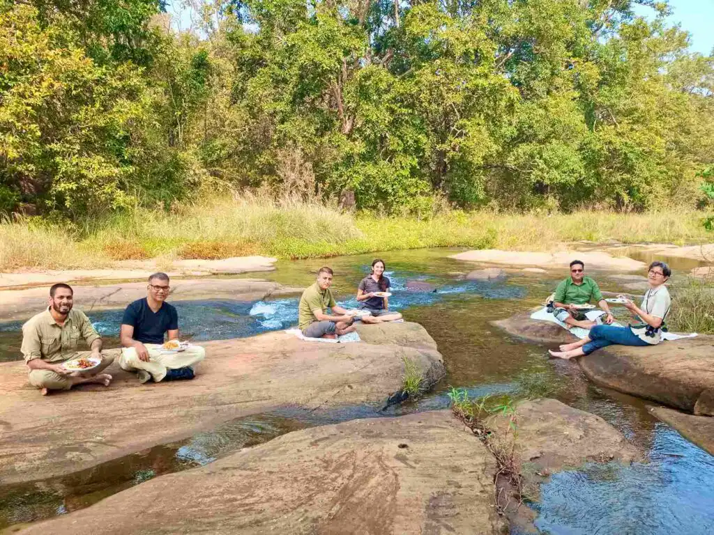 Picnic Lunch by the river